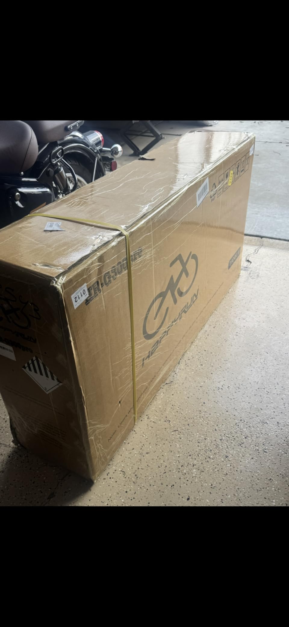 HAPPYRUN G300 Pro Electric Dirt Bike for Adults, 72V 30Ah Battery, 6500W Motor, 50 MPH Speed, 70 Mile Range, 350 Lbs Load Capacity, Hydraulic Brakes (Black) customer photo 1