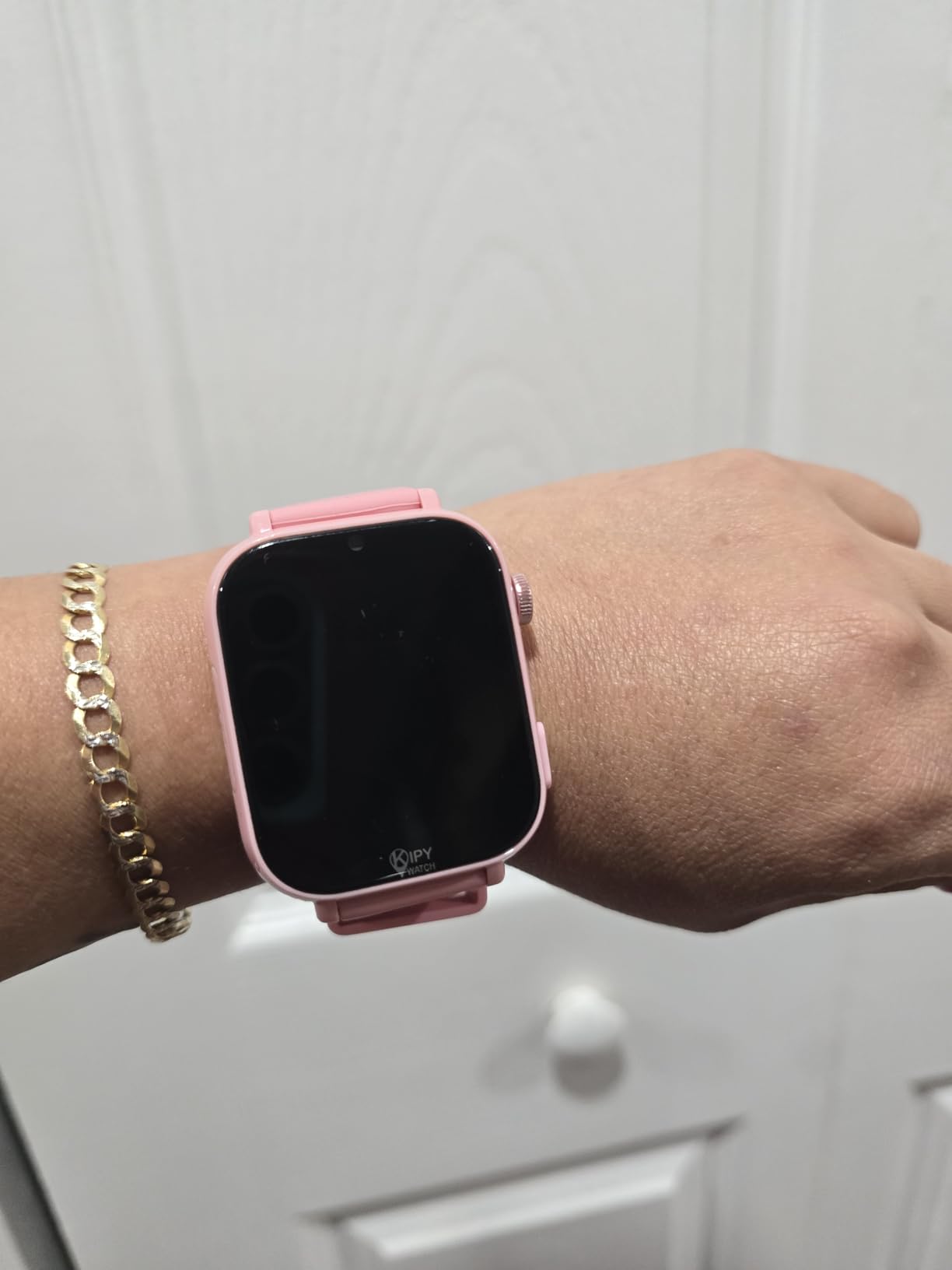 Kipywatch Smartwatch for Kids - Watch with GPS Tracker, Video & Voice Call | 4G Kids Phone Watch, Parental App, Low Subscription - Safety Alert, School Mode - Interchangeable Strap - Back to School Gift customer photo 2