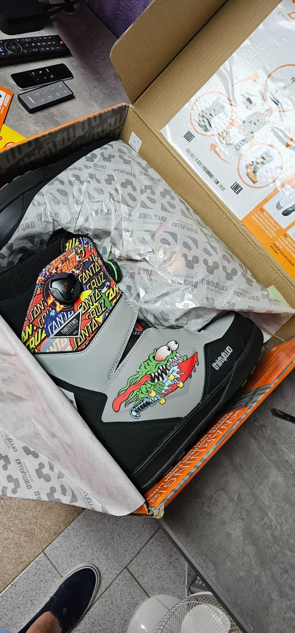 ThirtyTwo Lashed Double Boa Snowboard Boots - Dual-Zone Lacing & Grippy Outsole customer photo 2