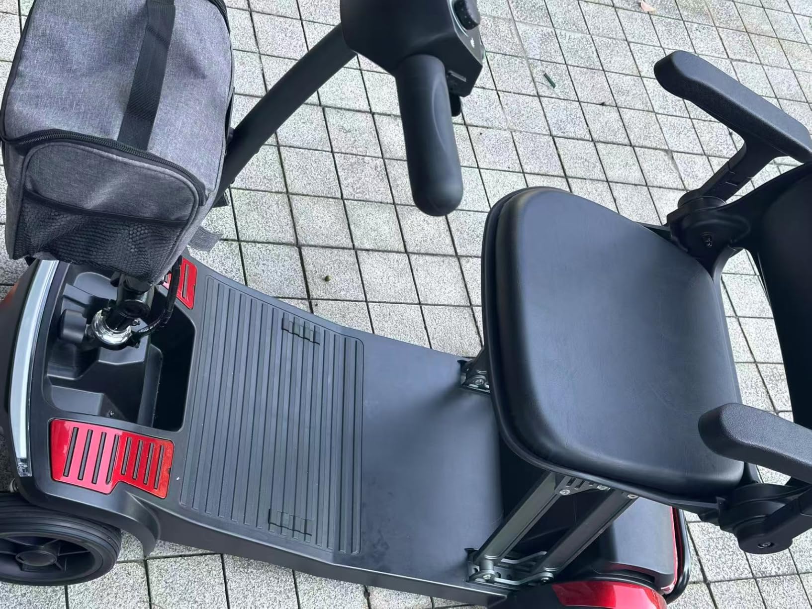 SCOOTNGO Mobility Scooter for Seniors & Adults 4 Wheels Foldable Scooters Airline Approved, Electric Powered Mobility Scooters, with Removable Battery, USB Port, Portable for Travel (Standard FOLO) customer photo 2