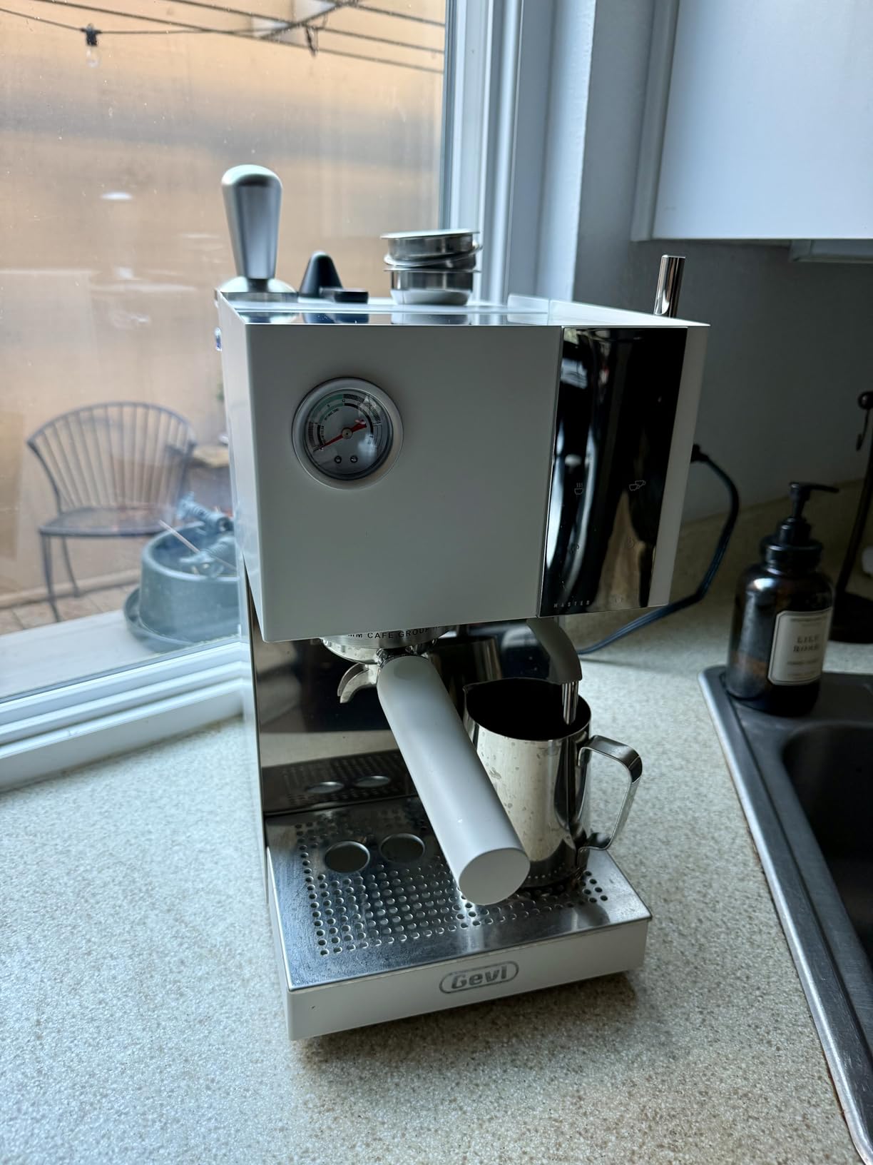 Gevi 58mm Professional Espresso Machine - PID Temperature Control & OPV System, Touch Display, 20Bar Italian Pump, Milk Frother customer photo 2