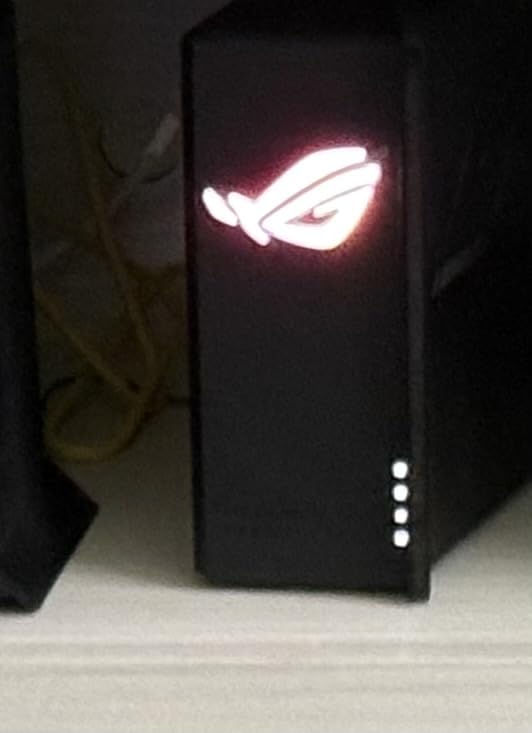 ASUS ROG Strix GS-BE12000 WiFi 7 Tri-Band Router, 12000 Mbps, 20G Wired Capacity, 3,000 sq. ft. Coverage, Game Acceleration, Triple-Level Security, AiMesh Compatible customer photo 1