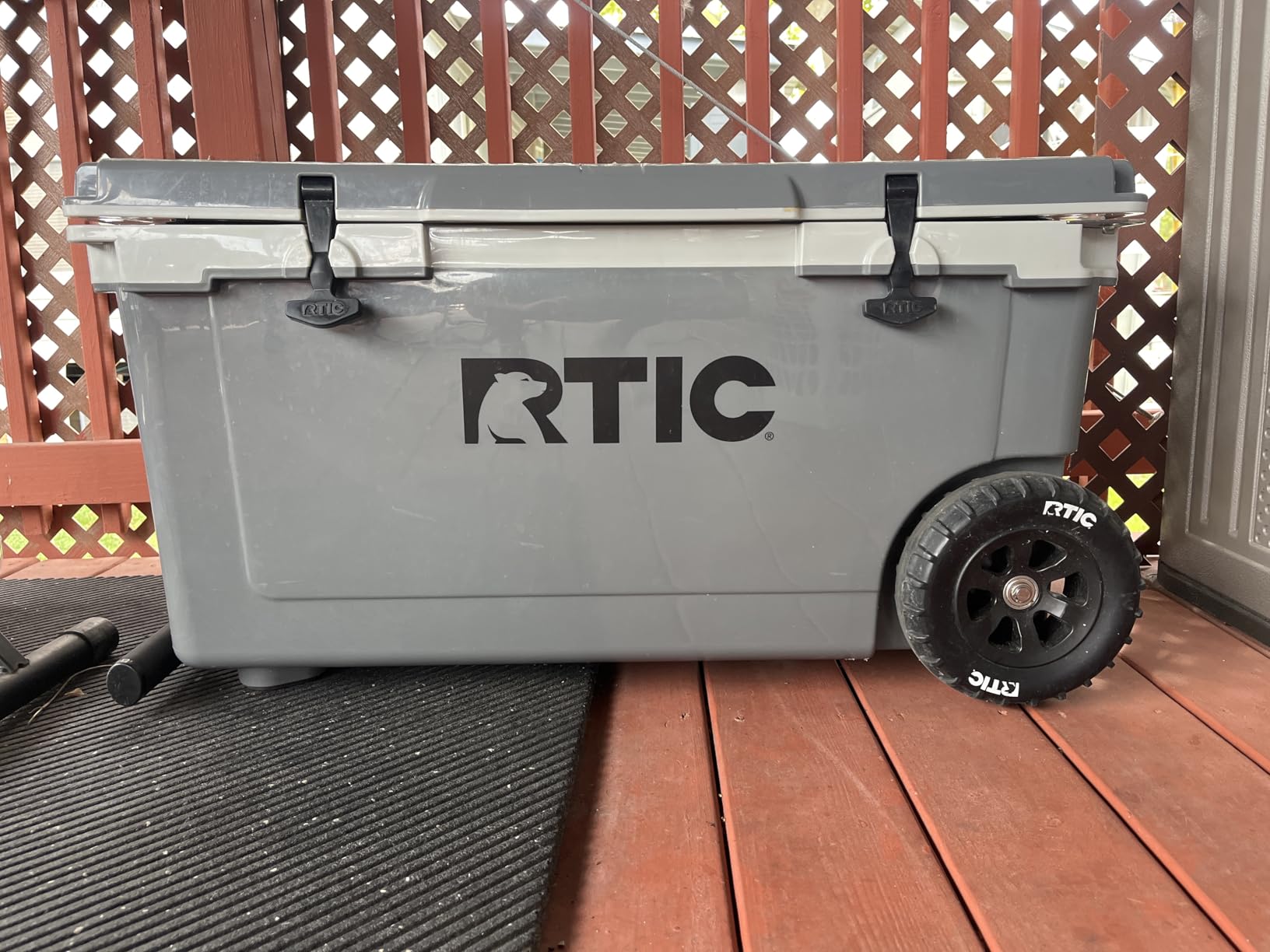 RTIC 72 Quart Ultra-Light Wheeled Cooler Hard Insulated Portable Ice Chest Box customer photo 1