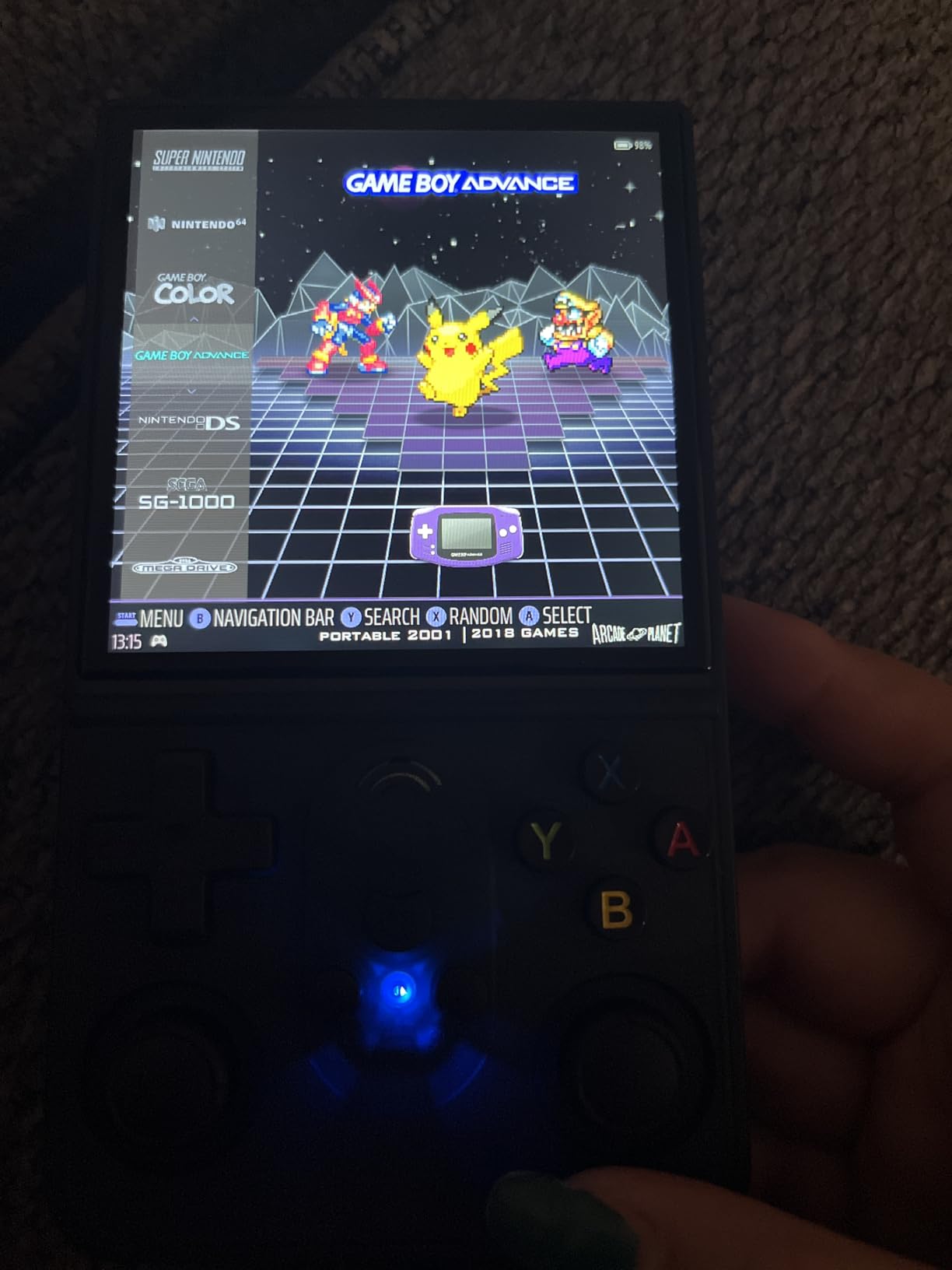 S600 Retro Handheld Game Console, 4 Inch 720p IPS Screen, 128GB with 18,000+ Pre-Installed Games, 3000mAh Battery for Long Play, Portable Linux System (Black) customer photo 1