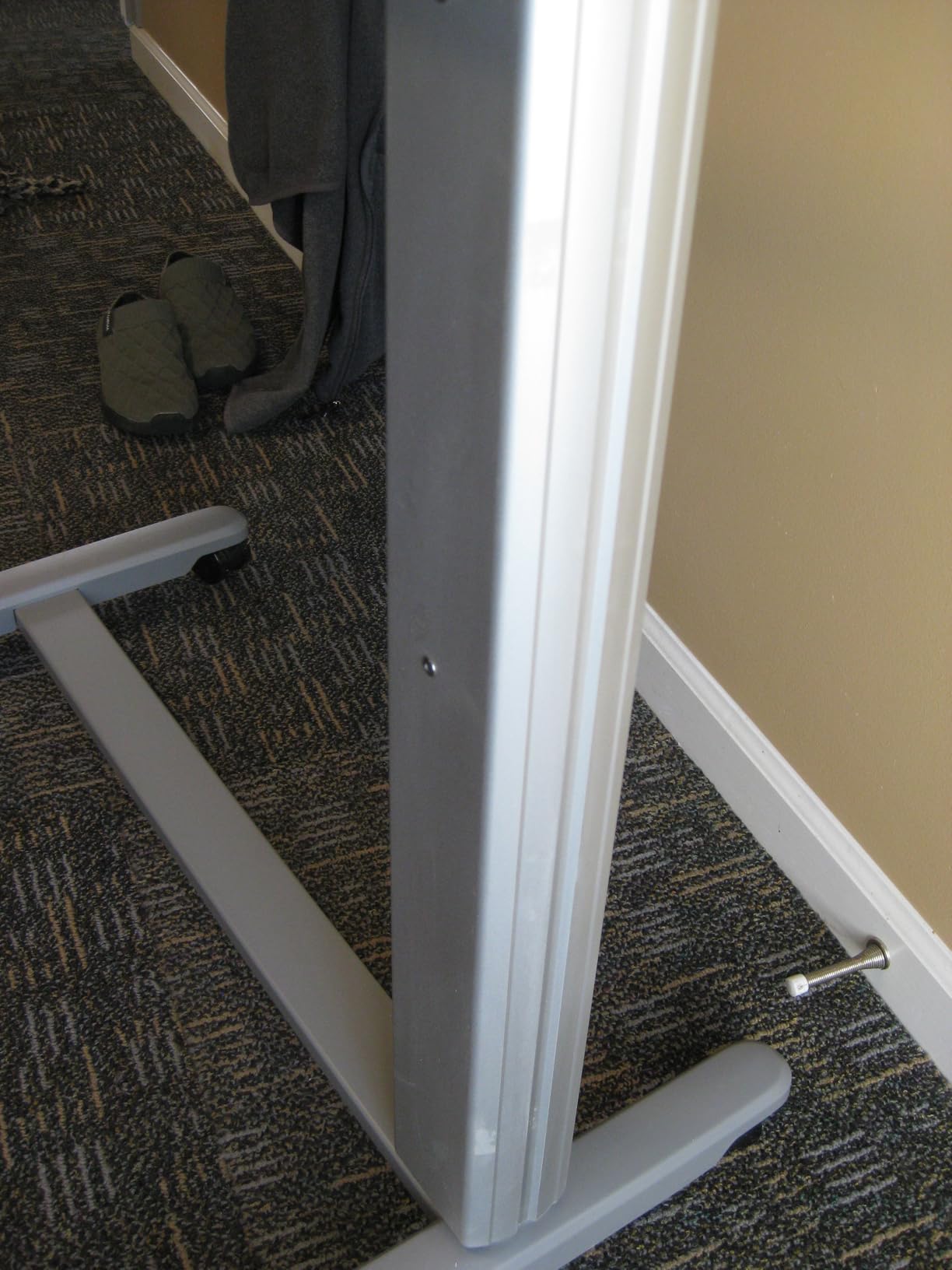 EUREKA ERGONOMIC Overbed Table with Wheels, 35.4