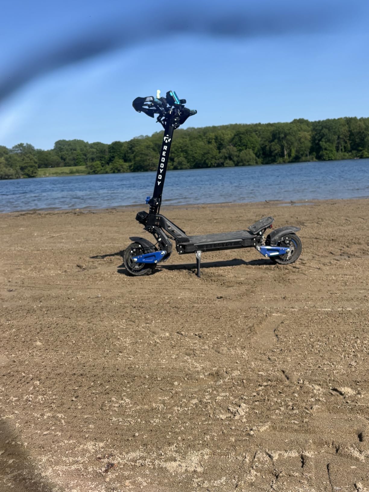JUNLING RD2 Electric Scooter for Adults, 5000W Dual Motor, 50 Mph Top Speed, 55 Miles Max Range, 60V/25AH Battery, Dual Suspension Hydraulic Braking System, 10.5