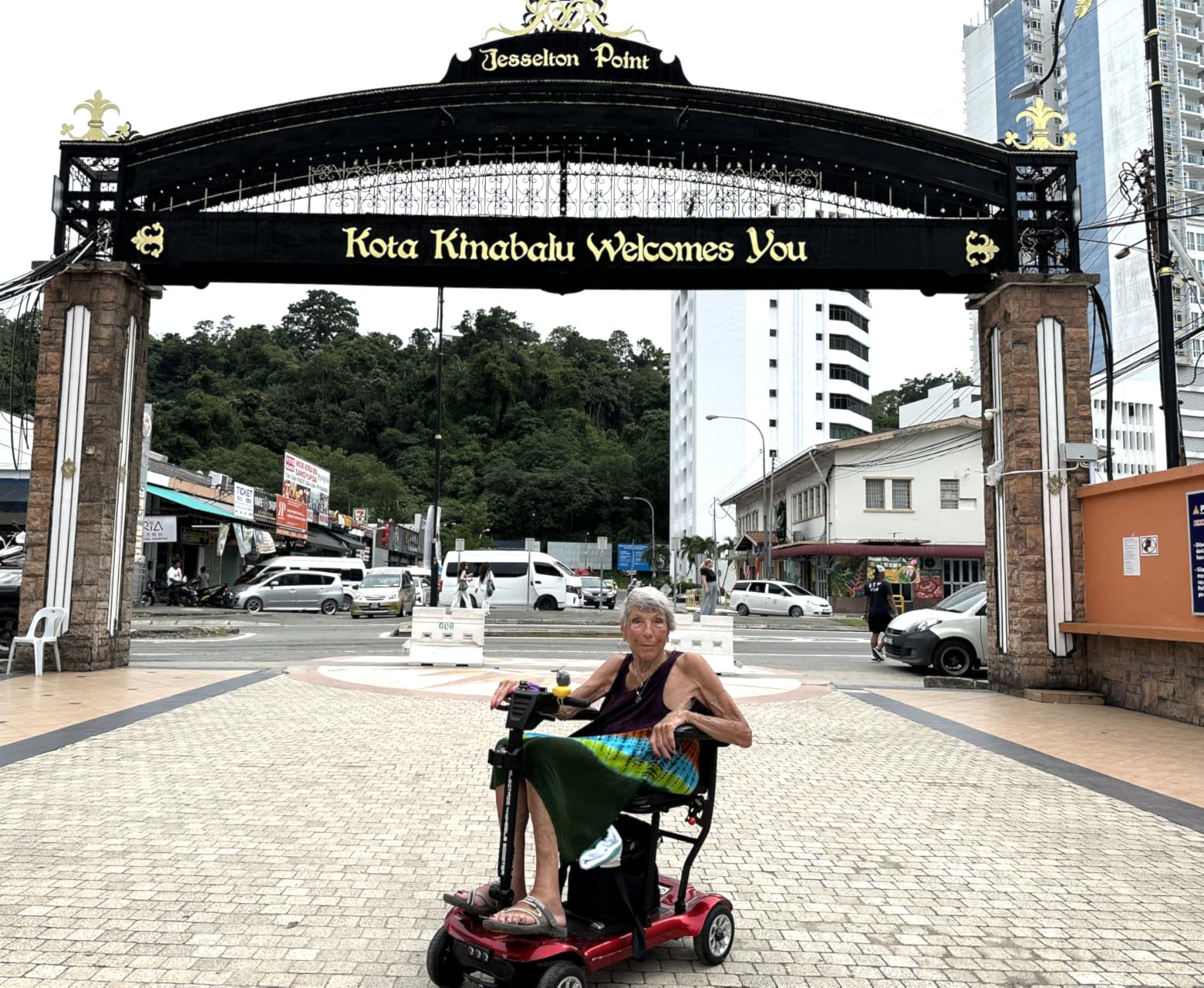 Aotedor Ultra Lightweight Mobility Scooter for Adults, 36 lbs Foldable Electric Scooter with Dual Lithium Batteries, 22 Miles Range Portable Travel Scooter for Seniors, Airline Approved customer photo 2
