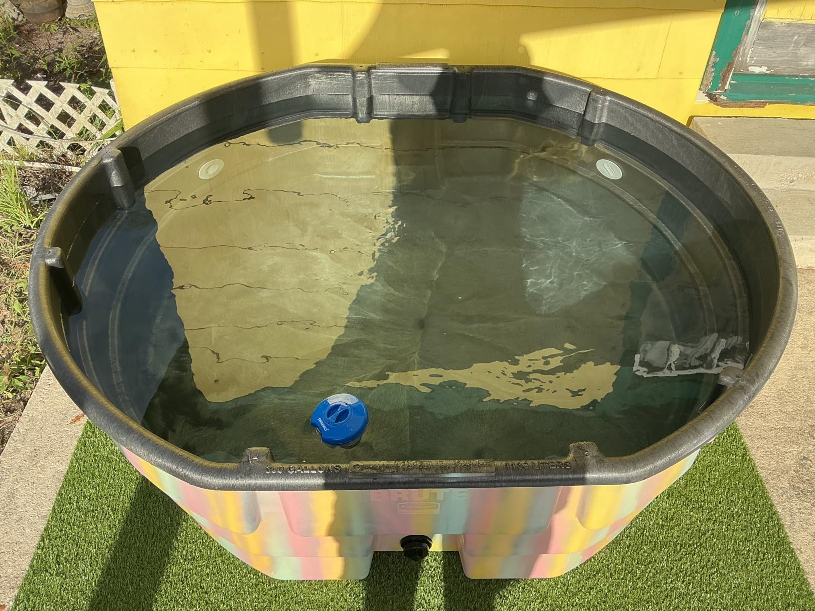 Stock Tank Pool DIY Starter Kit Plus (w/ 1,000 GPH Filter Pump) customer photo 1