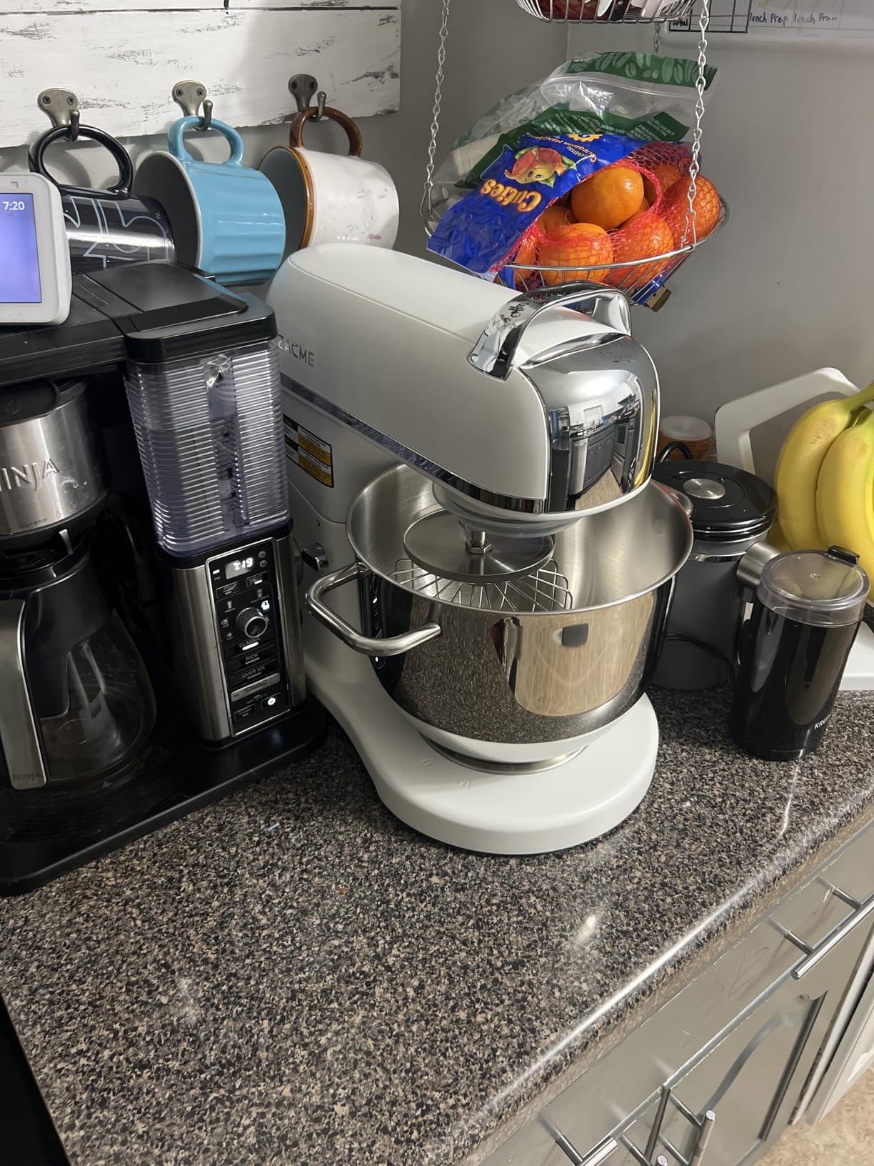 8.4QT Commercial Stand Mixer 800W, NSF/ANSI 8-2023 Certified, with Stainless Steel 8L Bowl, Dough Hook, Whisk and Beater, Black customer photo 1