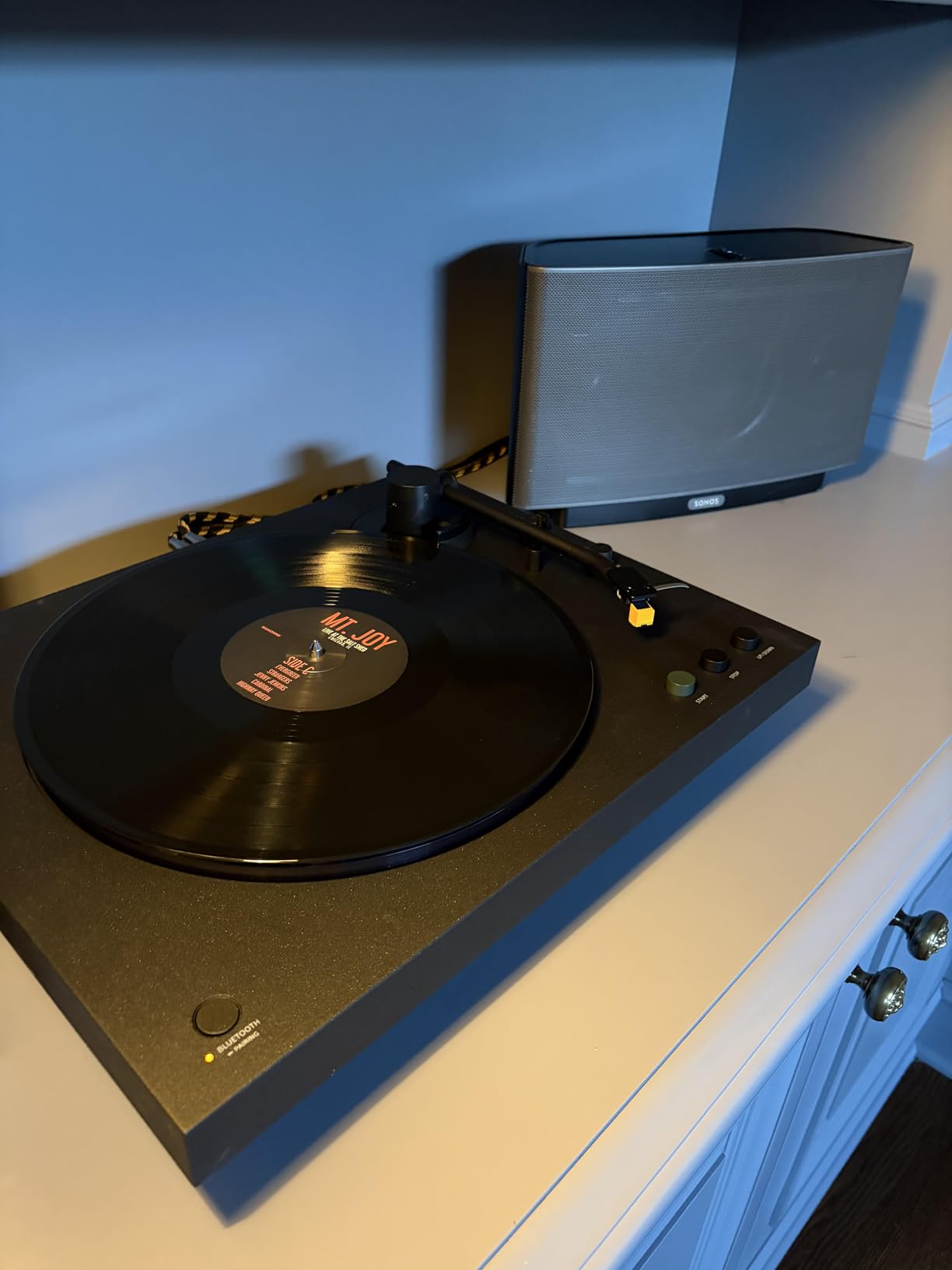 Sony PS-LX5BT Premium Wireless Bluetooth Turntable (2026 Model): Fully Automatic Belt Drive Vinyl Record Player with Built-in Phono EQ and Included Audio Cable, Black customer photo 1