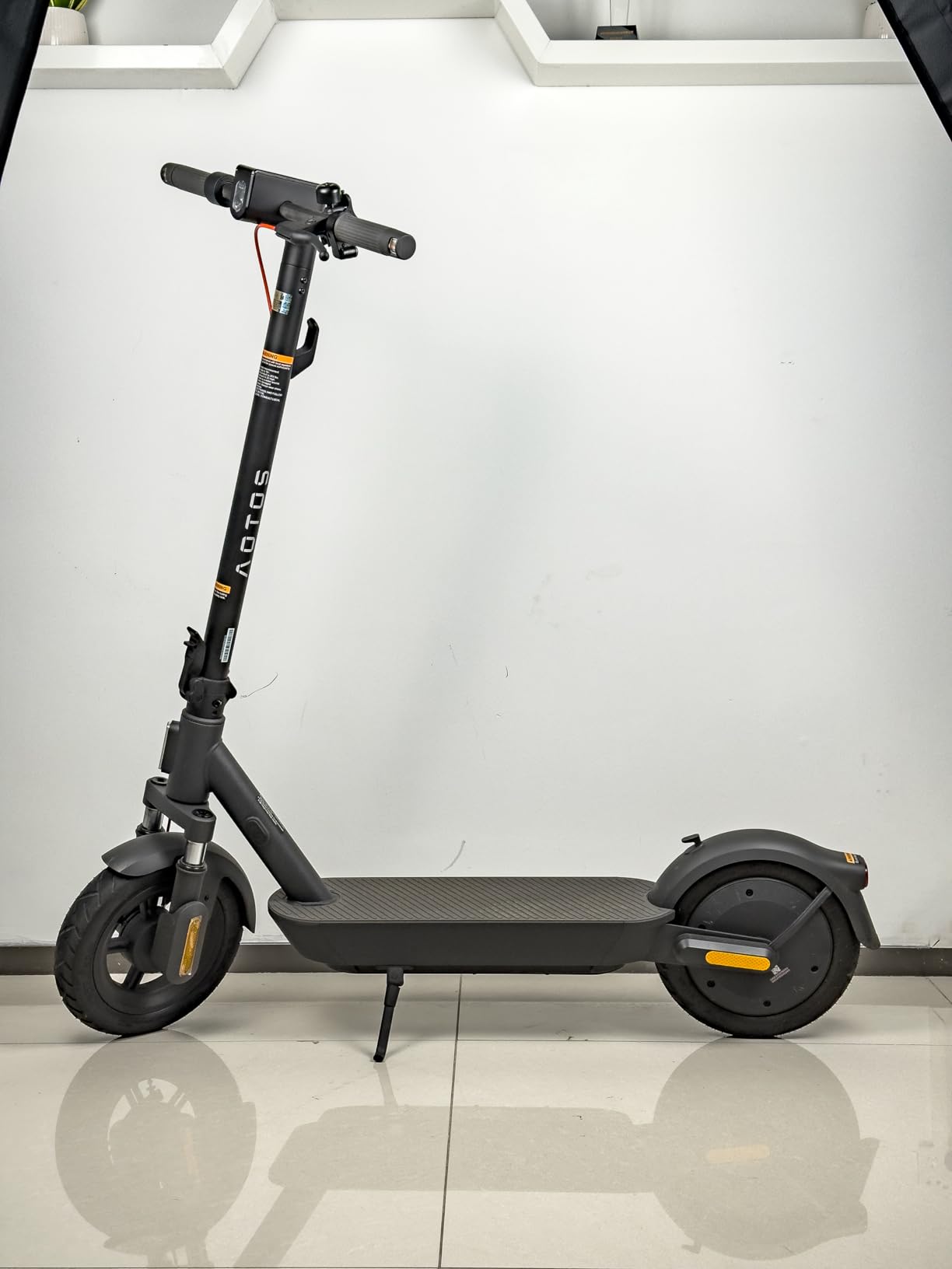 Electric Scooter 44 Miles Long Range, Adults with 12in Vacuum Tires, Front Suspension, TCS Anti-Slip, 46.8V, Turn Light, APP Control, UL2272 customer photo 1