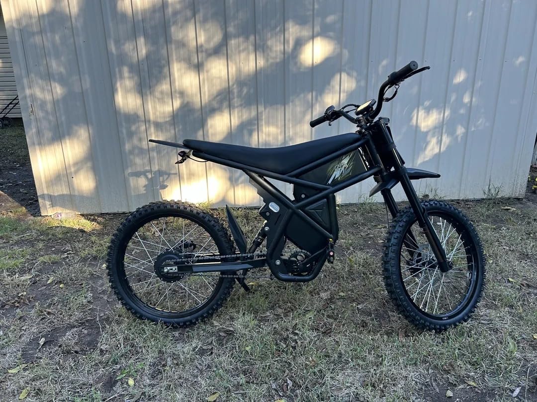 Riding'times Upgraded GT73 Pro / GT54 Pro Electric Dirt Bike for Adults Teens, 3000W 60V 50MPH / 2400W 48V 37MPH Long Range Dirtbike, Motorcycle Tire, UL2849 All Terrain Ebike customer photo 1