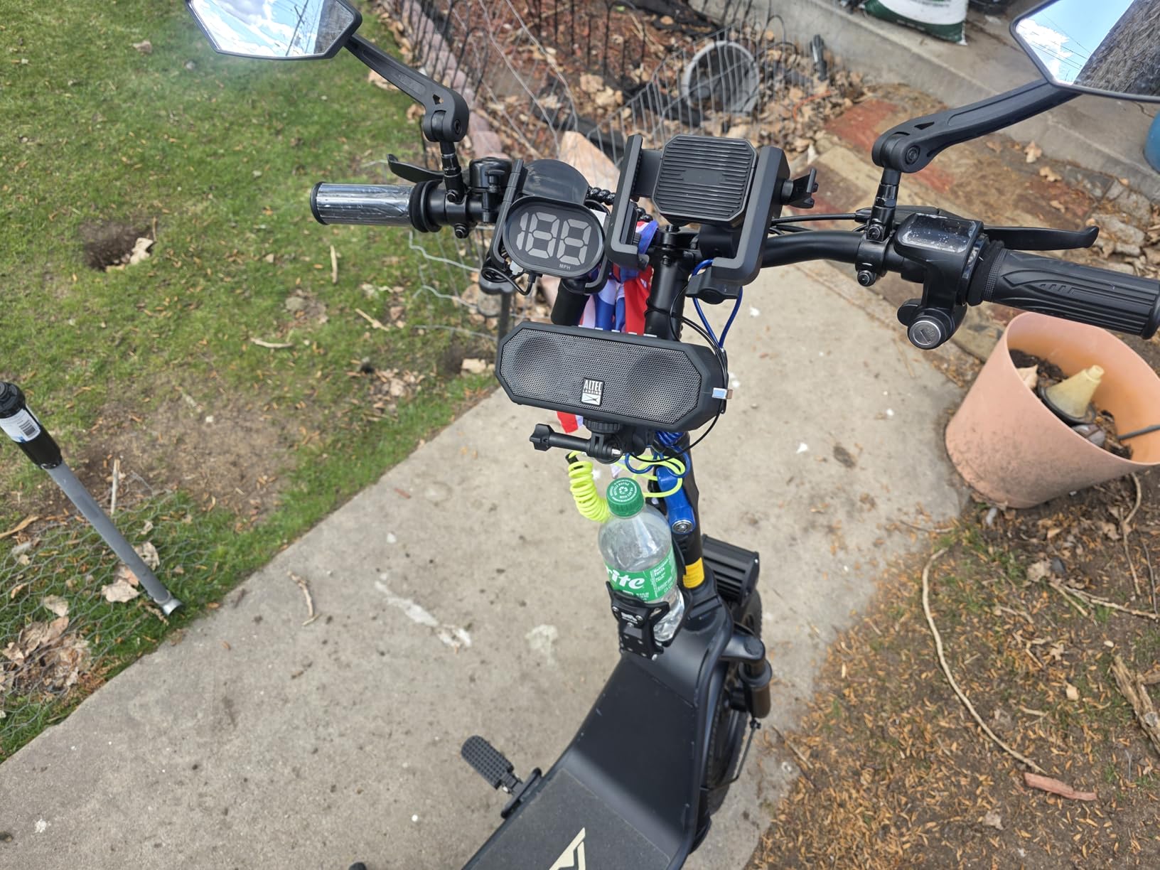 Electric Scooter Adults, 1300W Peak Motor, Electric Scooter with Seat, 48V 13Ah Battery, 14