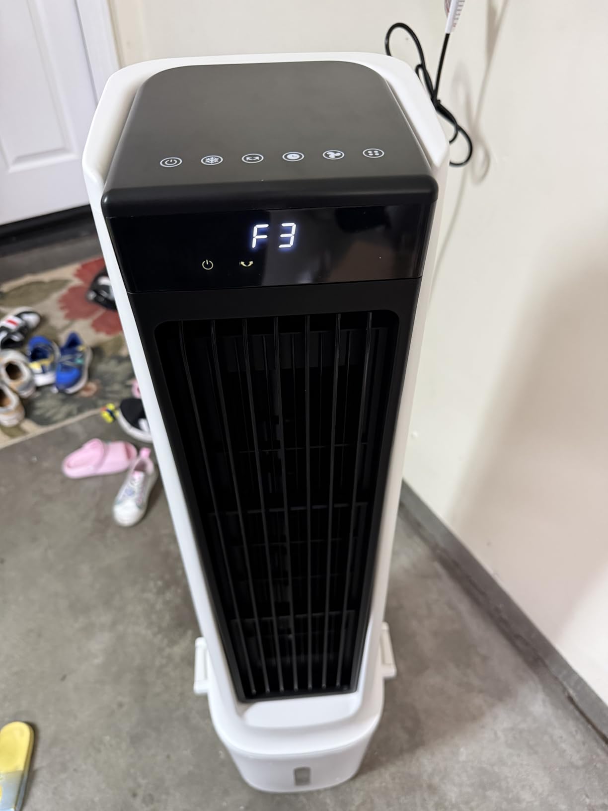 Swamp Cooler 3880 CFM Evaporative Air Cooler with 10.6 Gal Water Tank, 120° Oscillation, Ultra Quiet Cooling Fan for Garage Patio Large Room customer photo 2