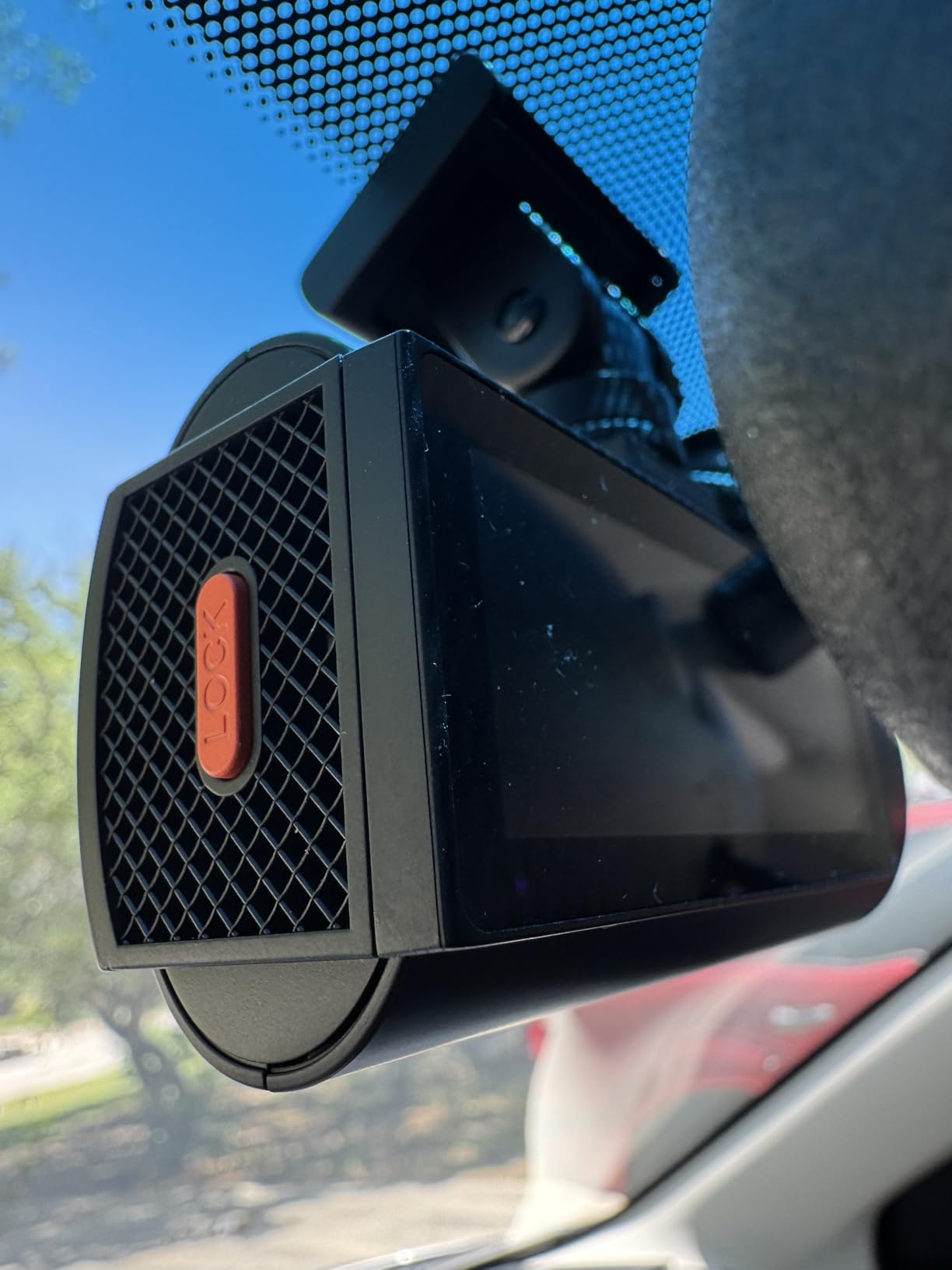 GKU 4K Dual Dash Cam Front and Rear, STARVIS 2 Sensor, 5.8GHz WiFi6 Up to 20MB/s, Voice Control, Dash Camera with GPS, WDR Night Vision, 24H Parking Mode, Loop Recording, Supercapacitor (No SD Card) customer photo 2