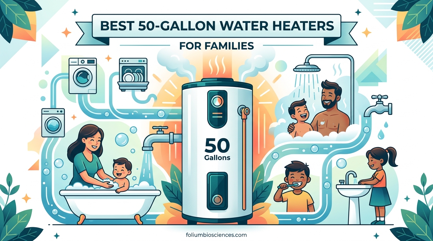 Best 50-Gallon Water Heaters for Families
