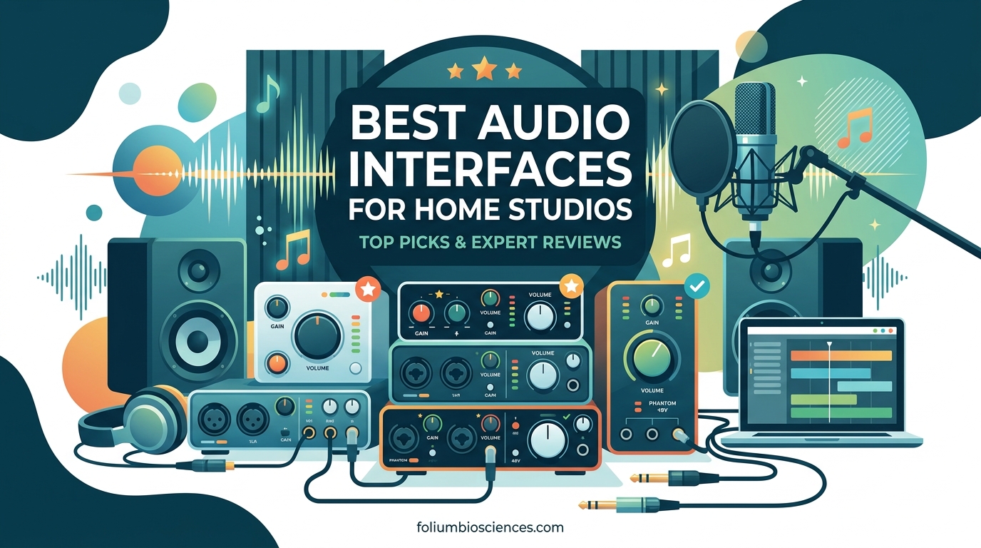 Best Audio Interfaces for Home Studios