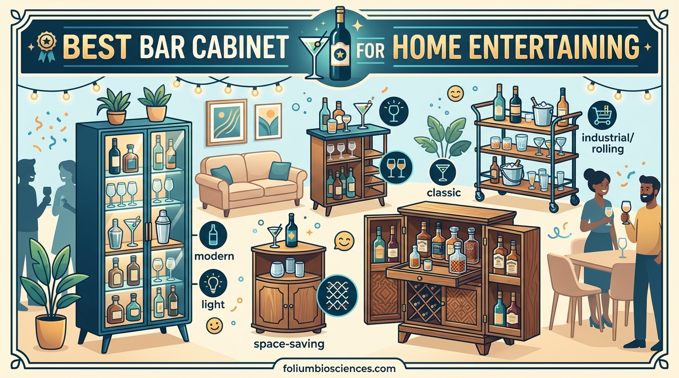 Best Bar Cabinets for Home Entertaining