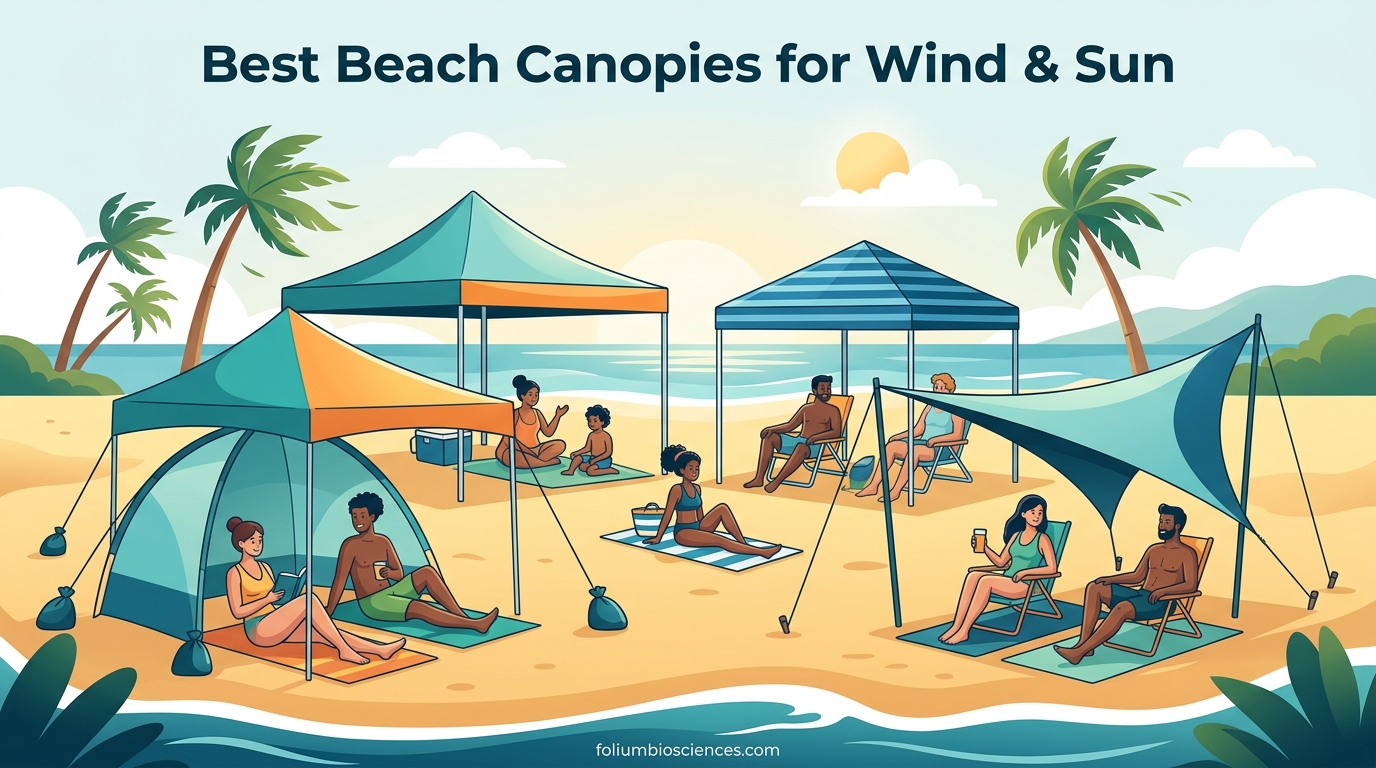 Best Beach Canopies for Wind and Sun
