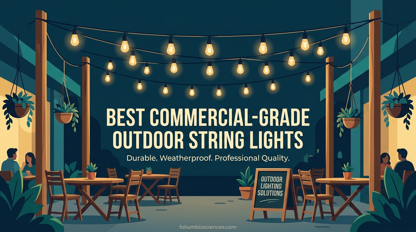 Best Commercial-Grade Outdoor String Lights