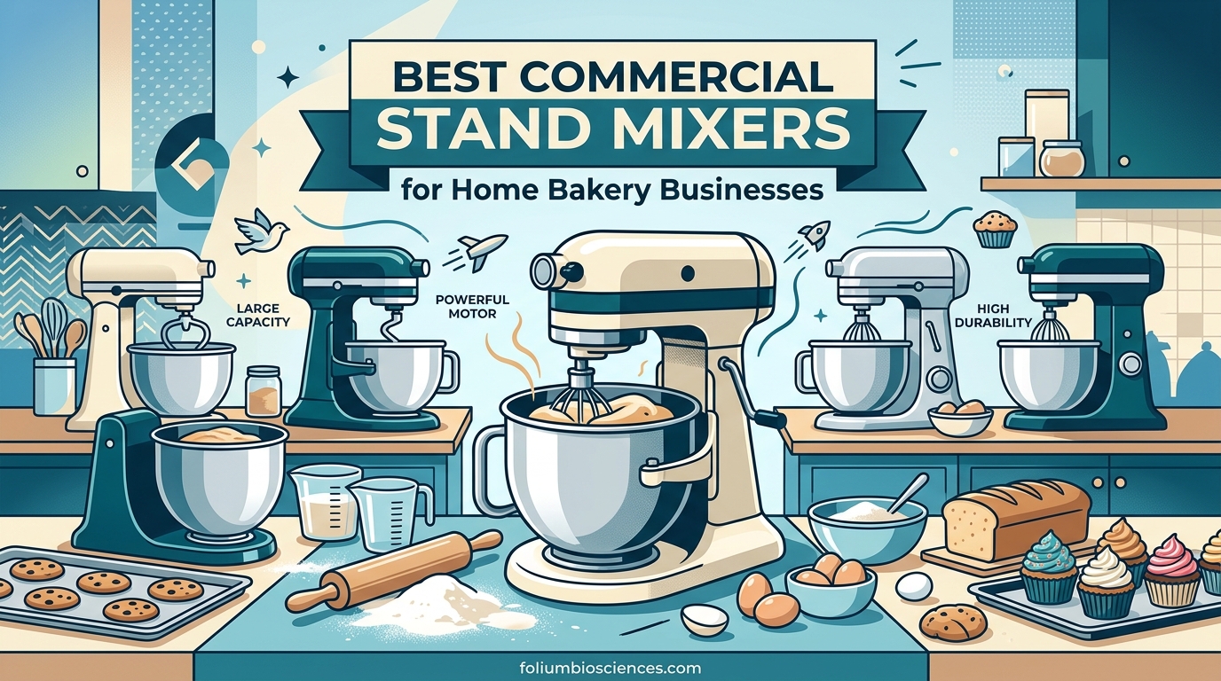 Best Commercial Stand Mixers for Home Bakery Businesses