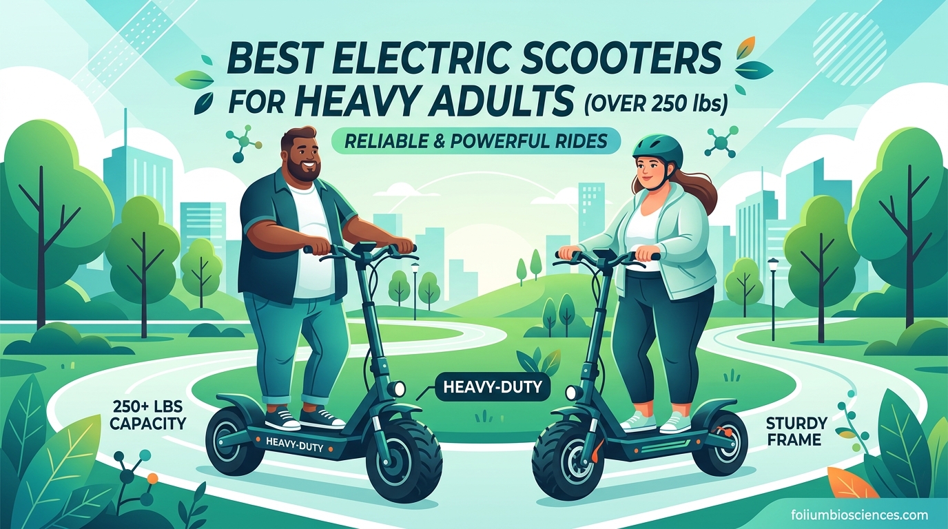 Best Electric Scooters for Heavy Adults over 250 lbs