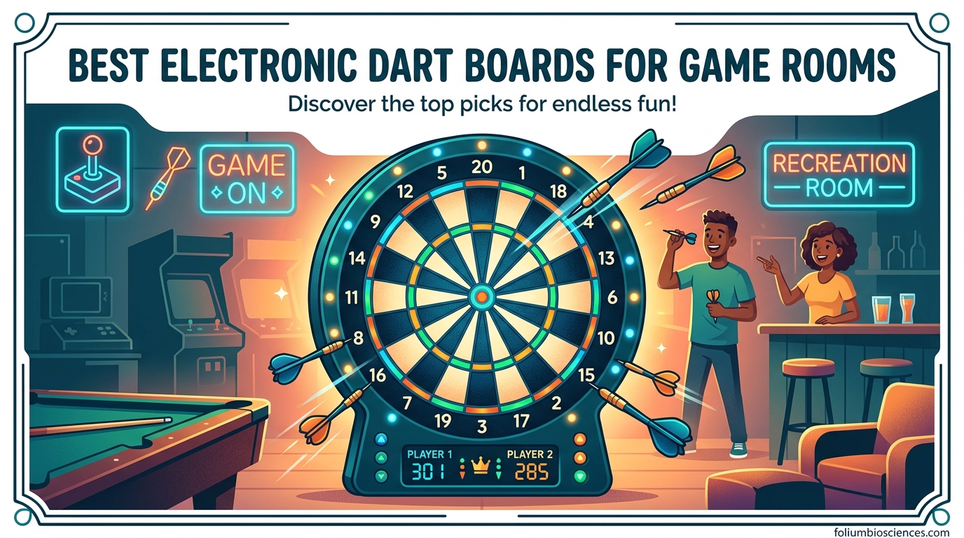 Best Electronic Dart Boards for Game Rooms