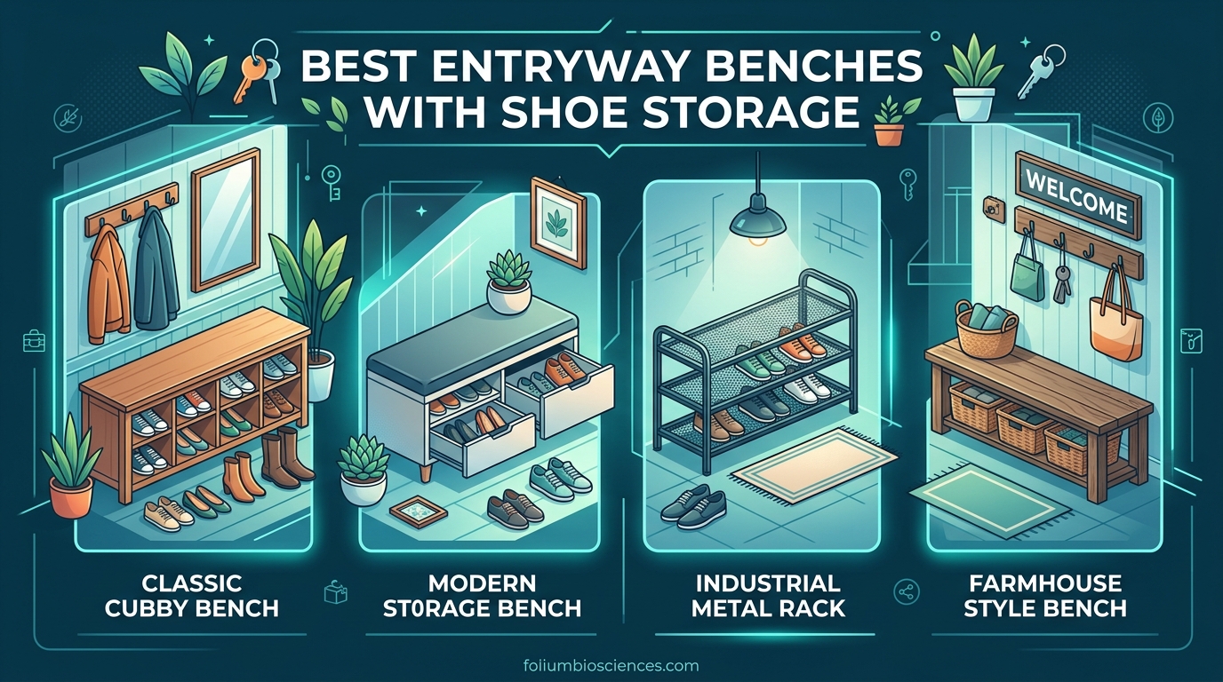 Best Entryway Benches with Shoe Storage