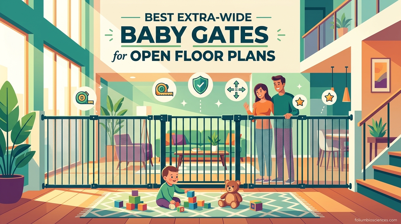 Best Extra-Wide Baby Gates for Open Floor Plans