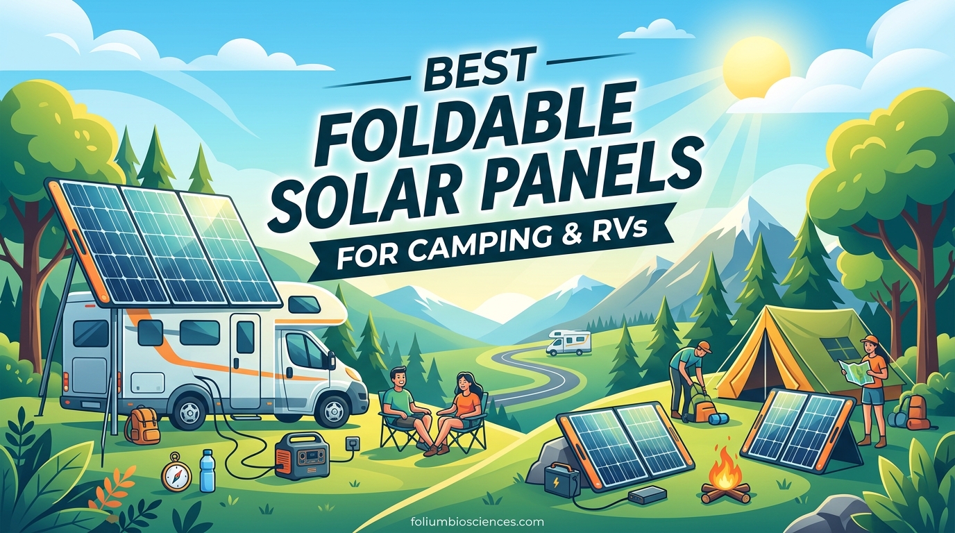 Best Foldable Solar Panels for Camping and RVs