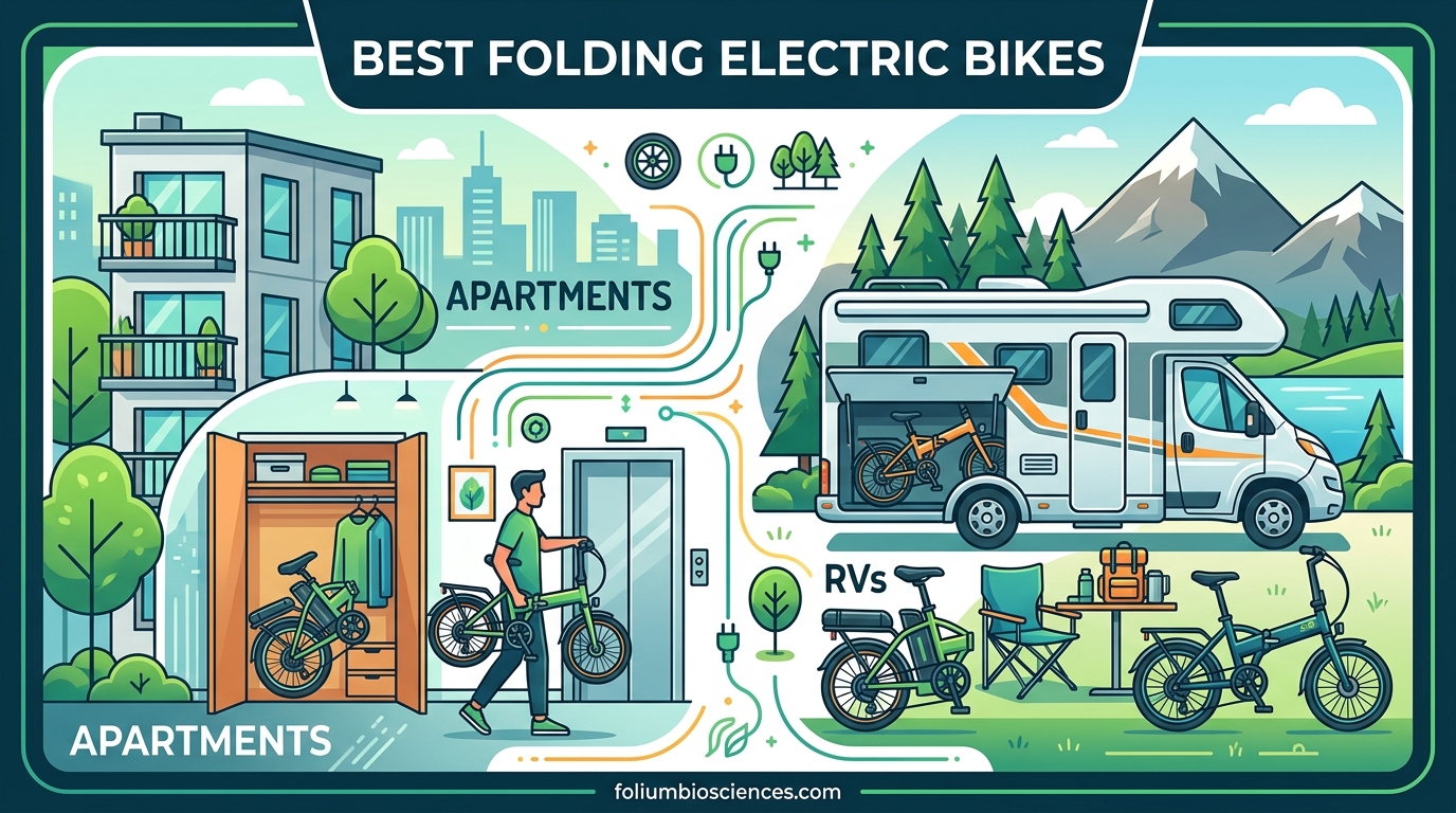Best Folding Electric Bikes for Apartments and RVs