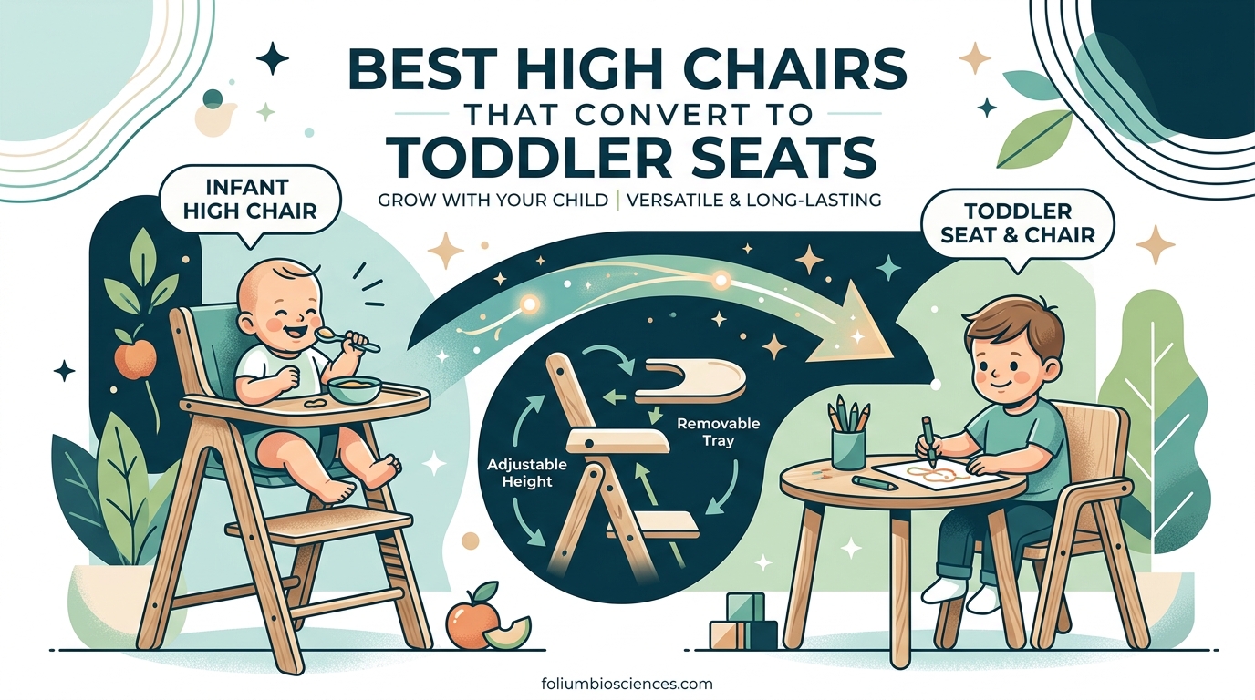 Best High Chairs That Convert to Toddler Seats