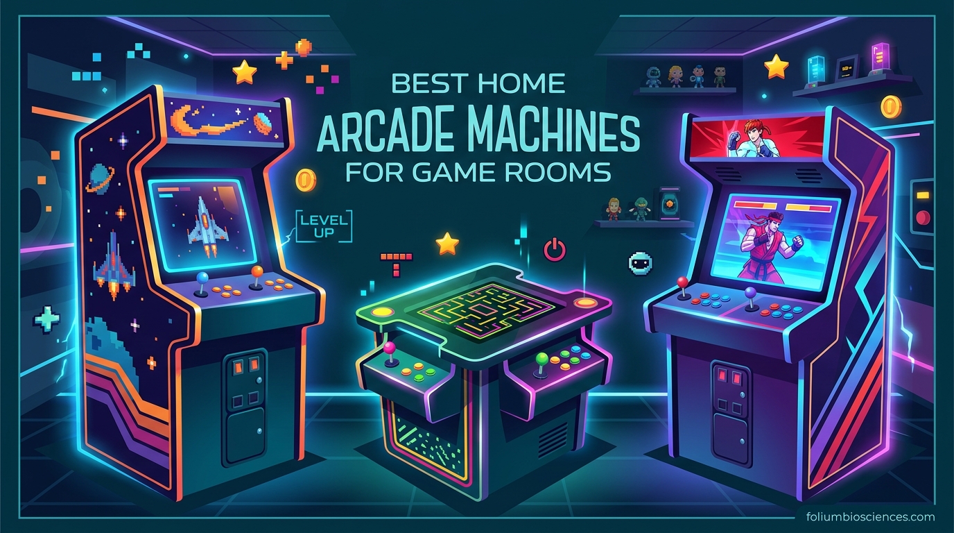 Best Home Arcade Machines for Game Rooms