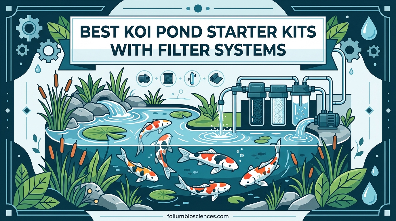 Best Koi Pond Starter Kits with Filter Systems