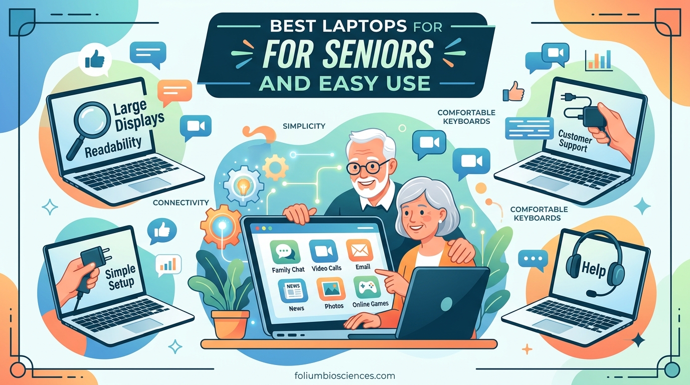 Best Laptops for Seniors and Easy Use