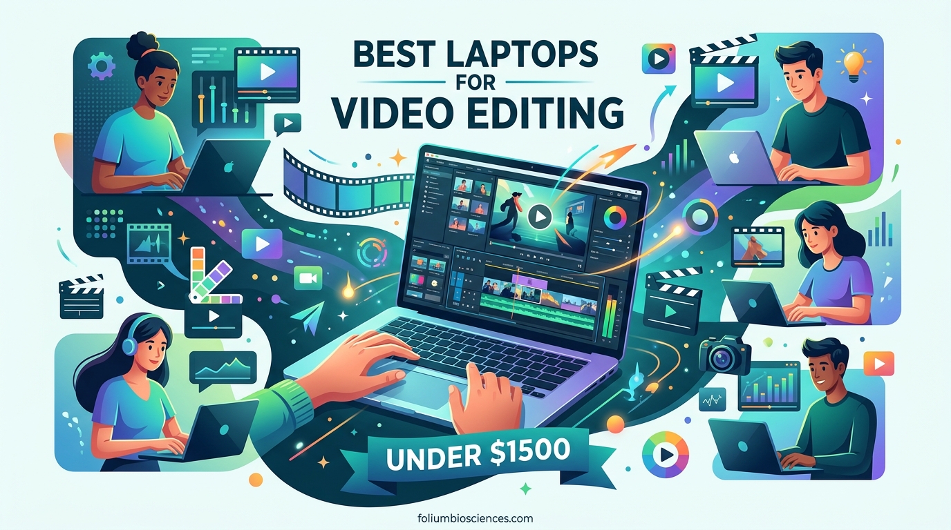 Best Laptops for Video Editing Under $1500