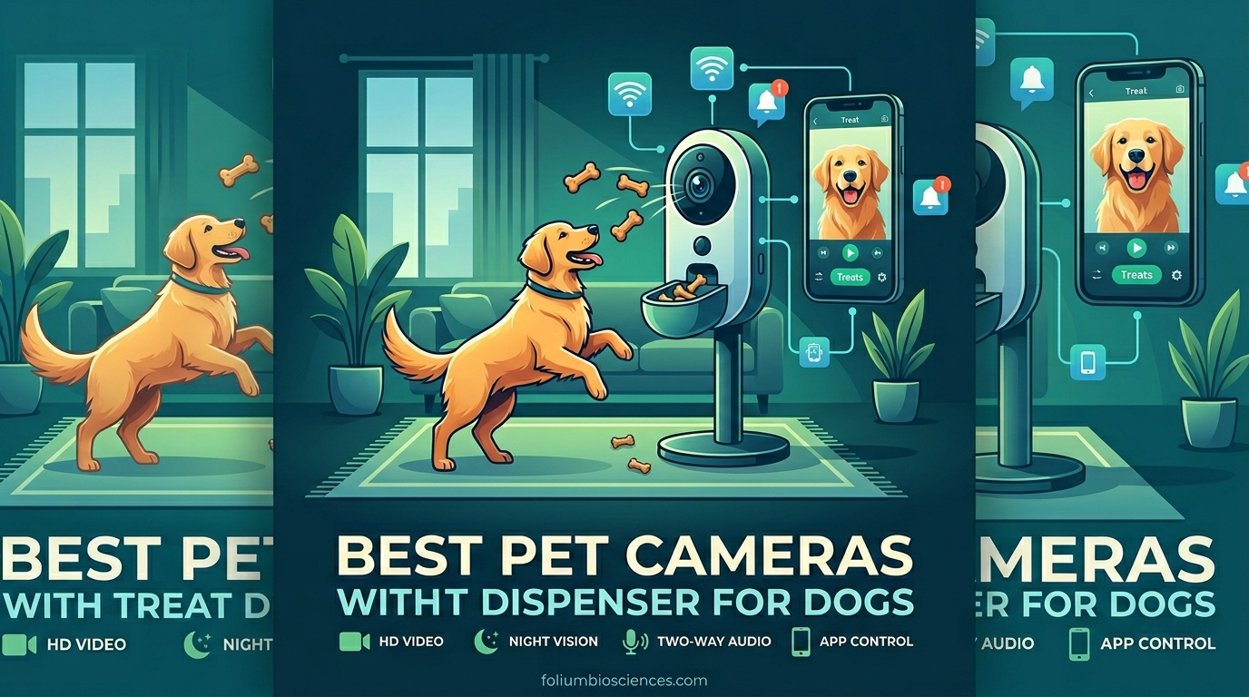 Best Pet Cameras with Treat Dispenser for Dogs