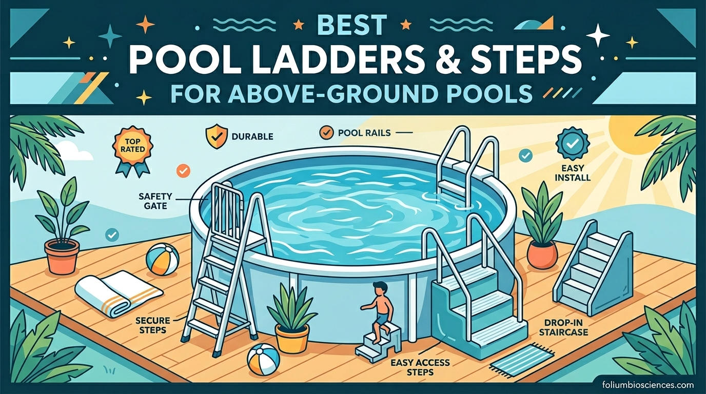 Best Pool Ladders and Steps for Above-Ground Pools