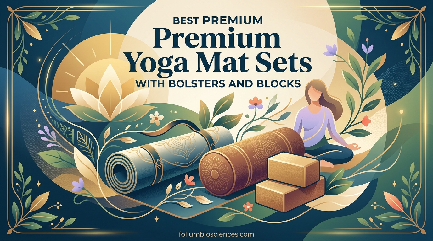Best Premium Yoga Mat Sets with Bolsters and Blocks