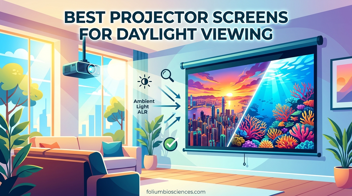 Best Projector Screens for Daylight Viewing