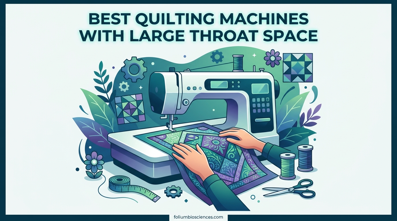 Best Quilting Machines with Large Throat Space