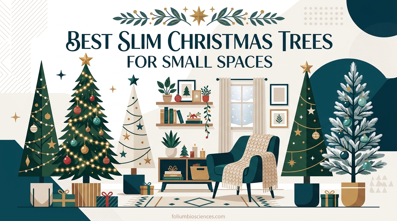 Best Slim Christmas Trees for Small Spaces