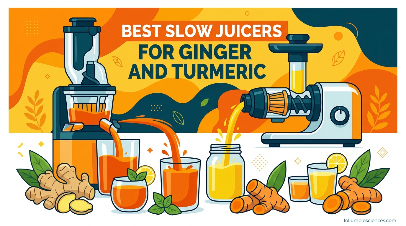 Best Slow Juicers for Ginger and Turmeric