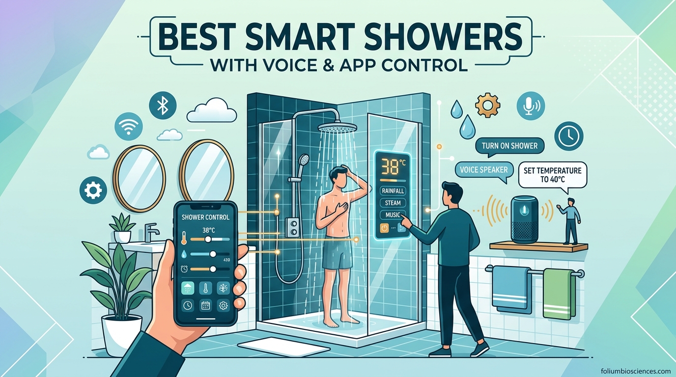 Best Smart Showers With Voice and App Control