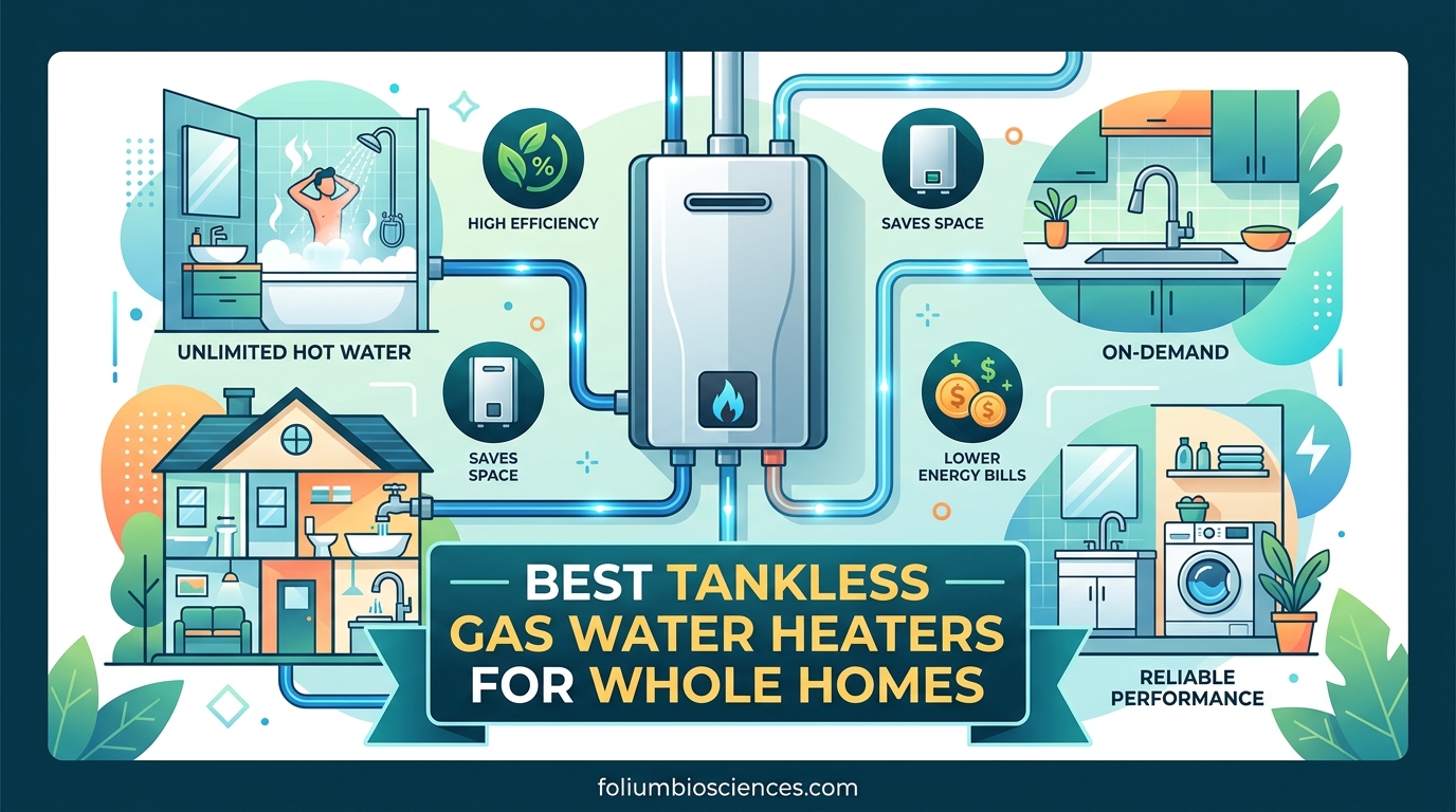 Best Tankless Gas Water Heaters for Whole Homes