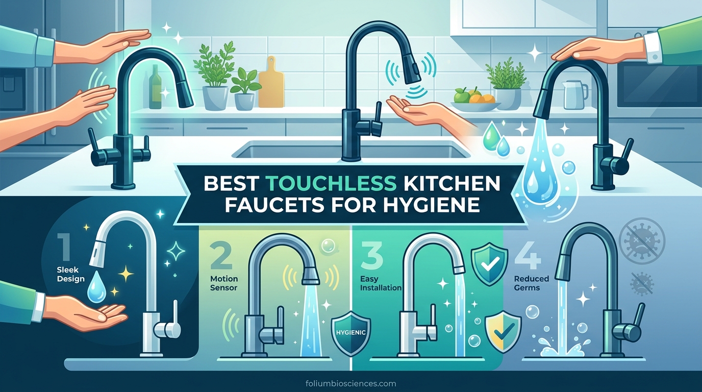 Best Touchless Kitchen Faucets for Hygiene