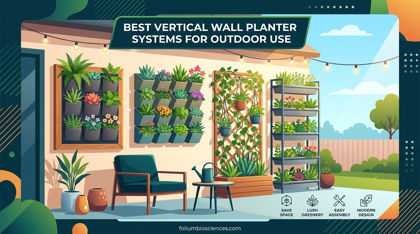 Best Vertical Wall Planter Systems for Outdoor Use