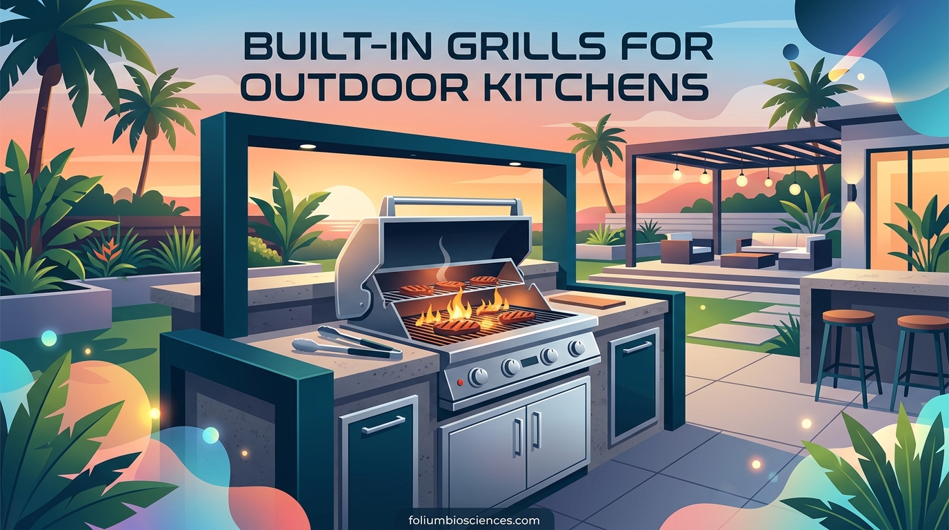 Built-In Grills for Outdoor Kitchens