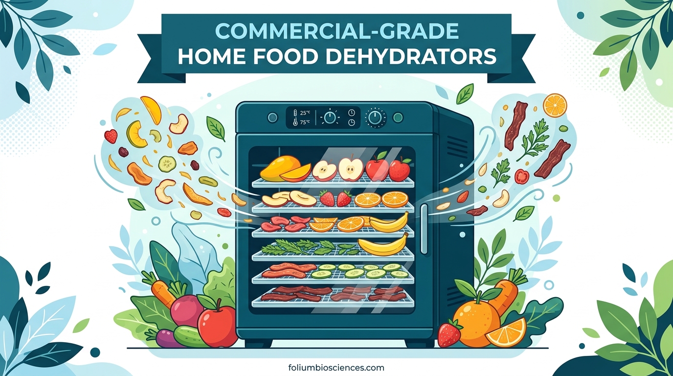 Commercial-Grade Home Food Dehydrators