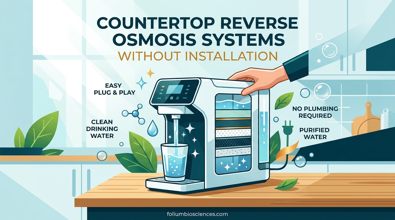Countertop Reverse Osmosis Systems Without Installation